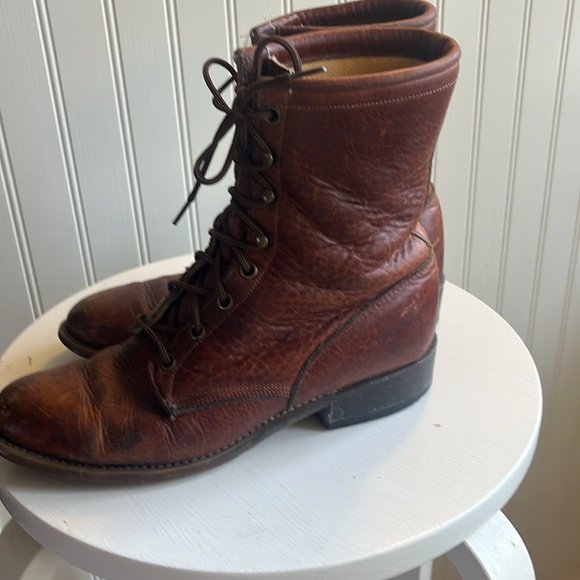 Vintage Roper Boots All Leather - Picture 3 of 5